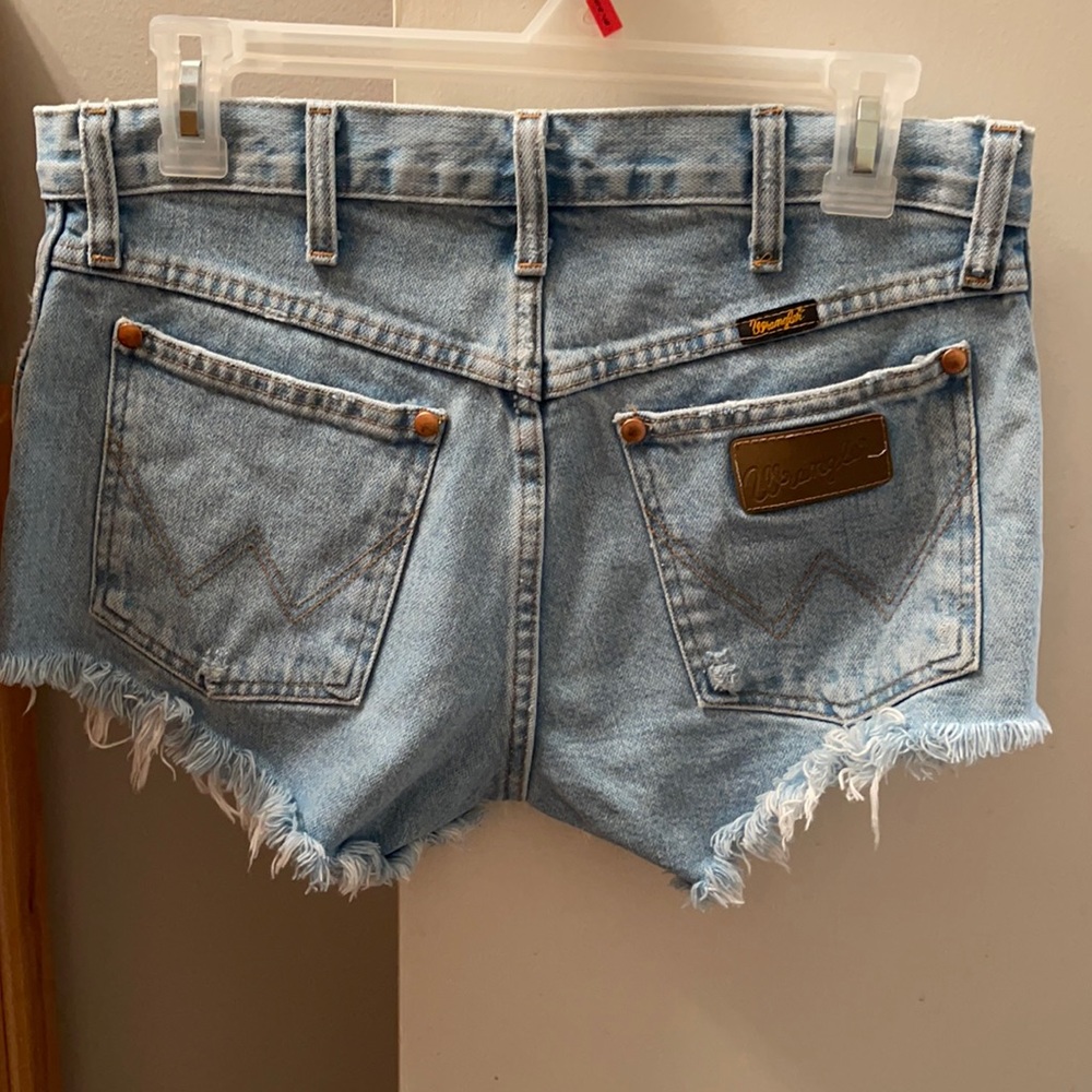COPY - WRANGLER DENIM LIGHT WASH SHORTS